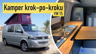 VW Transporter T5 Campervan build step-by-step  | Velsar |  Timelapse