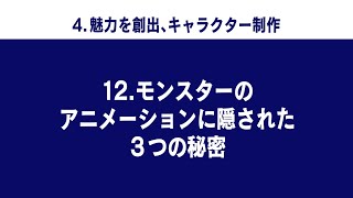 RE:2022　映像コンテンツ 『モンスターのアニメーションに隠された３つの秘密』