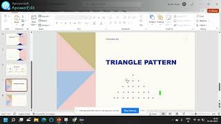 Triangle Pattern Or Triangle stars Pattern Program using Java in Hindi