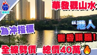 中山樓盤丨實地探伏華發觀山水丨全線降價又 ‘送車位 送5年管理費’ 又送5萬傢私大禮包 又送電動車丨獨家房源、總價40零萬 上車大兩房 57萬上車大三房單位！丨為沖指標推出工抵   全線降價  丨