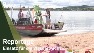 Reportage: Einsatz für die Ortsgruppe Feuchtwangen der Wasserwacht