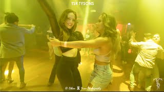 LINDA SAENZ \u0026 HAELLY Bachata Social Dance At TSR TYSONS