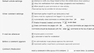 Instructional Video - how to edit discussion settings in wordpress