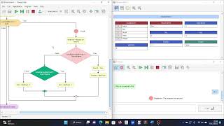 BINARY SEARCH BARU FLOWGORITHM