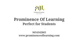 With Prominence Of Learning