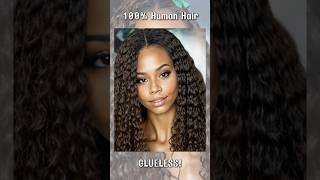 14 inch Curly 5x5 Closure HD Ombre Brown Side Part Short Glueless Lace Wig, ships within 48-hours!