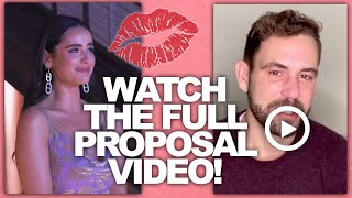 Bachelor Star Nick Viall Shares Proposal Video & Explains How He Produced The Special Moment