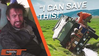 Richard Hammond Rolls The Car Into A Ditch | Exclusive: Mongolia Special | The Grand Tour