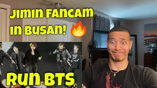 Jimin Focus Fancam - 'Run BTS' (Busan Concert 'Yet to Come') REACTION!