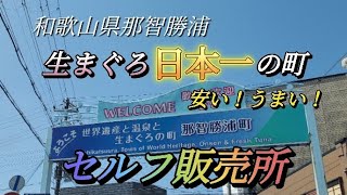 【生まぐろ】和歌山那智勝浦のセルフ販売所でまぐろを買って食べてみた！