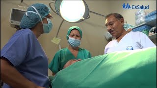 EsSalud: Exitosa intervención en el área de urología del hospital Rebagliati