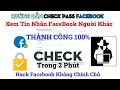 Cách check pass facebook mới nhất 2023