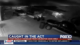 Caught in the Act: ATV theft in West Mobile