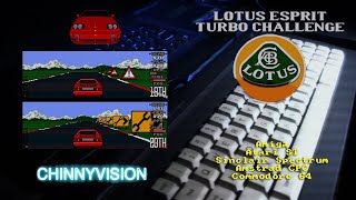 ChinnyVision - Ep 346 - Lotus Esprit Turbo Challenge - Atari ST, Amiga, Spectrum, CPC, C64