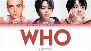 {VOSTFR/ENG} LAUV x  JIMIN & JUNGKOOK of BTS (방탄소년단) - 'WHO' (Color Coded Lyrics