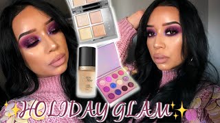 HOLIDAY MAKEUP LOOK USING ALL MAKEUP I RECENTLY GOT | ohmglashes