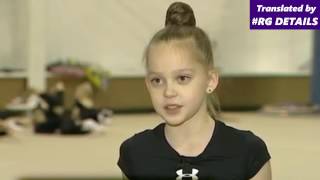 Ulyana Travkina interview / Russian rhythmic gymnast / Ульяна Травкина