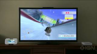 Wii Fit U Core Luge Gameplay - Nintendo E3 2012 Press Conference