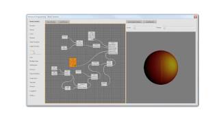 Node based shader tool