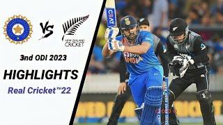 IND vs NZ 3rd ODI Highlights 2023 | IND vs NZ ODI Highlights 2023 | IND vs NZ 2023