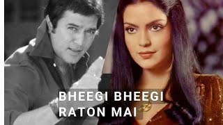Bheegi bheegi Raton mai .Song.        Rajesh Khanna &  Mumtaz
