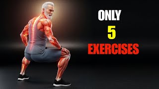 SURGEON REVEALS: 5 Science-Backed Exercises that REVERSE Aging Fast! | Senior Health Tips