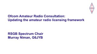 Ofcom Consultation Video