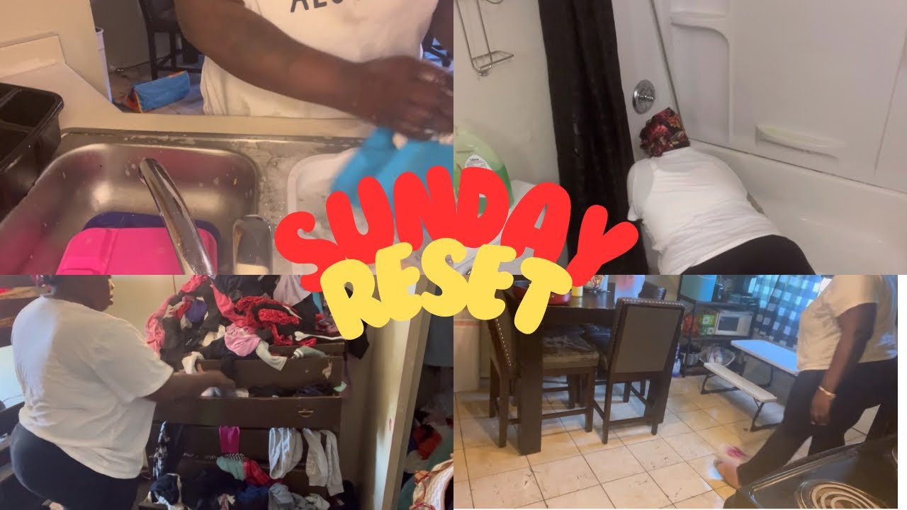 Realistic Sunday Reset Youtube