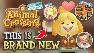 This is NEW for Animal Crossing New Horizons (\u0026 News Announced)