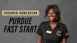 Purdue Fast Start Program | College Credit Admission