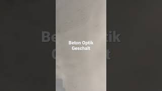 Betonspachtel - geschalte Optik