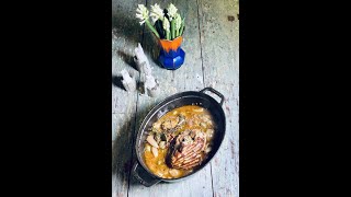 A tender lamb roast to die for: Agnello con Capperi // Lammbraten mit Kapern