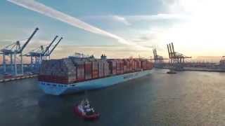 Madison Maersk at the Port of Rotterdam   Maersk Line