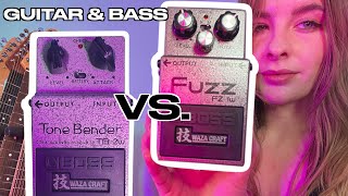 Boss FZ-1W Vs. Boss TB-2W | Guitar \u0026 BASS Fuzz Pedal Comparison