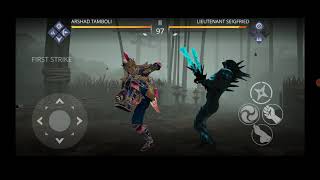 Shadow fight 3: Marcus's plane first boss lieutenant Seigfried