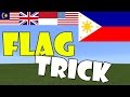 FLAG TRICK | Minecraft PE (Pocket Edition) MCPE