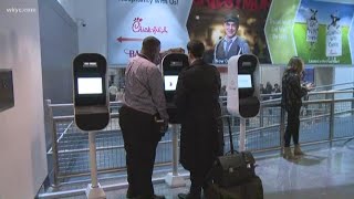 Finger print, eye scanning technology added to Cleveland Hopkins Airport