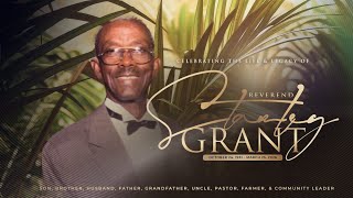 Burial Service for Stanley Grant at the Walkerswood Cemetery