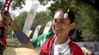 Cinza Noziglia is the best barebow archer in the world