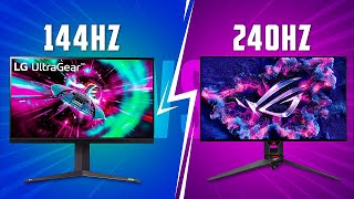 144Hz Vs 240Hz Gaming | Which Refresh Rate is Better?