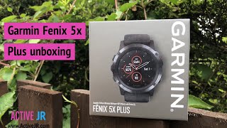 Garmin Fenix 5x Plus unboxing - Design differences Fenix 5x Vs Fenix 5x Plus