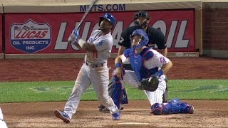 LAD@NYM: Rollins hits a solo shot to right off Harvey