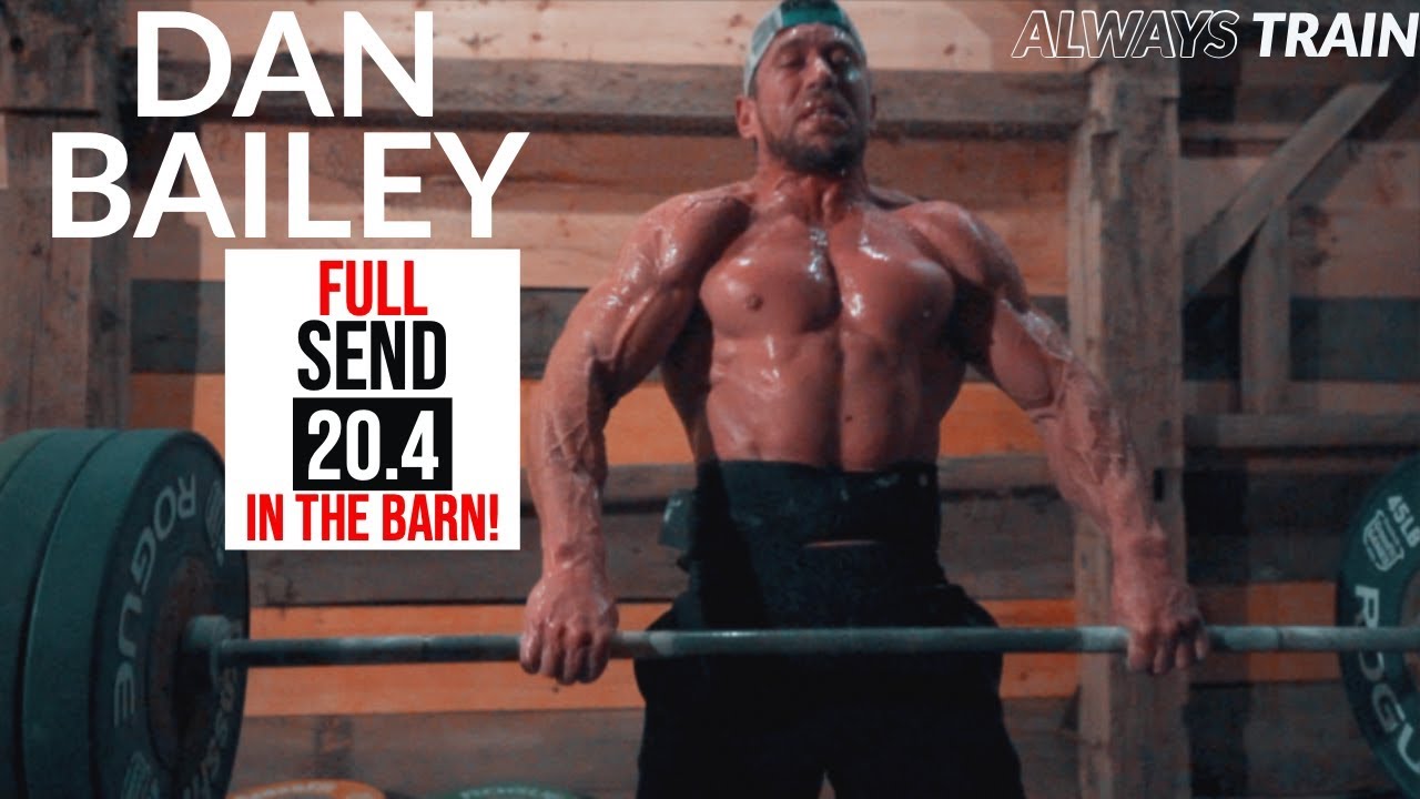 Dan Bailey TAKING ON CROSSFIT OPEN 20.4 IN THE BARN! - YouTube