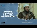 bolehkah meminta doa kepada orang yang kita berikan sedekah ustadz khalid basalamah ma