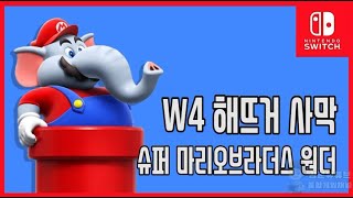 [김군] 스위치 슈퍼 마리오브라더스 원더 : 한숨 돌리기 바위 동굴의 보물 (Super Mario Bros. Wonder)