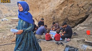 Hard Life in the Zagros Mountains | Daily Nomadic Struggles with Sheep