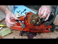 husqvarna chainsaw common air leak