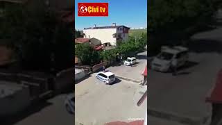 Çorlu'da Devriye Gezen Polis Vatandaşlara Şerefsiz Diye Bağırıyor .