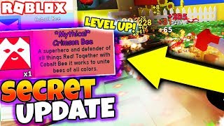 New Op Code Free Tickets Free Gumdrops Free Jelly And More - new secret update mythical bees leveling system in bee swarm simulator roblox