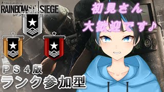 【レインボーシックスシージ】【PS4】ランク参加型　コッパ―帯ブロンズ帯シルバー帯！！【新人Vtuber/サダンドラ】